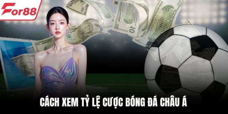 Cách xem tỷ lệ cược bóng đá châu Á