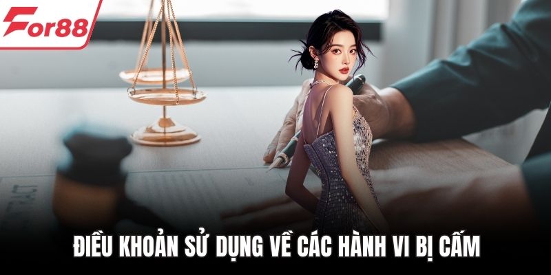 Điều khoản sử dụng về các hành vi bị cấm