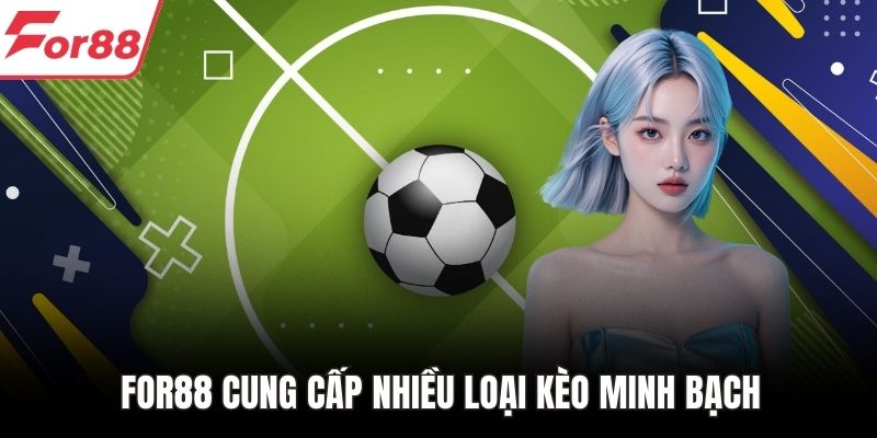 FOR88 cung cấp nhiều loại kèo minh bạch