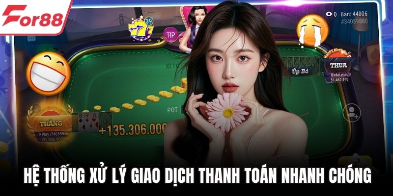 Hệ thống xử lý giao dịch thanh toán nhanh chóng