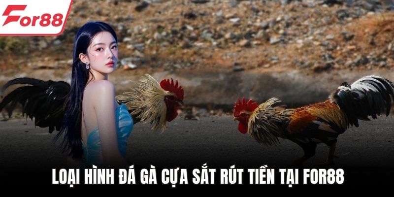 Loại hình đá gà cựa sắt rút tiền tại FOR88